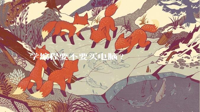学编程要不要买电脑?