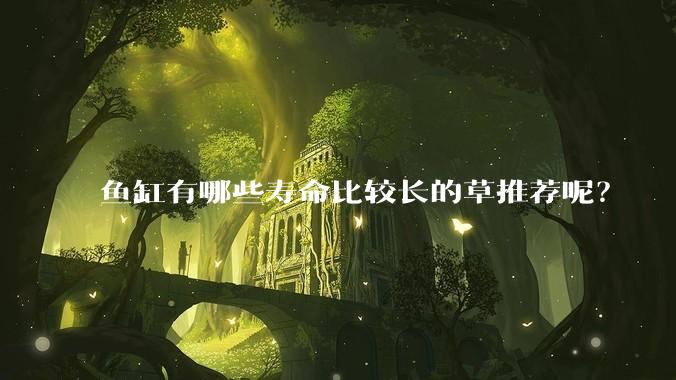 鱼缸有哪些寿命比较长的草推荐呢？
